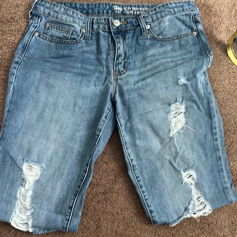 Light wash Gap Sexy Boyfriend fit